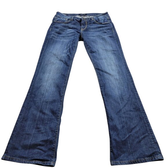 Vigoss Jeans Womens 11/12 Bootcut Jagger Rodeo Cowgirl Dark Wash - Picture 1 of 8